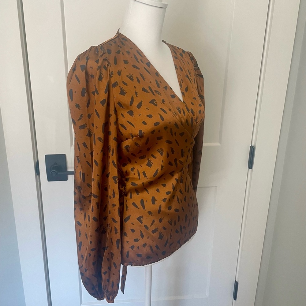 Vici Wrap Blouse - image 2